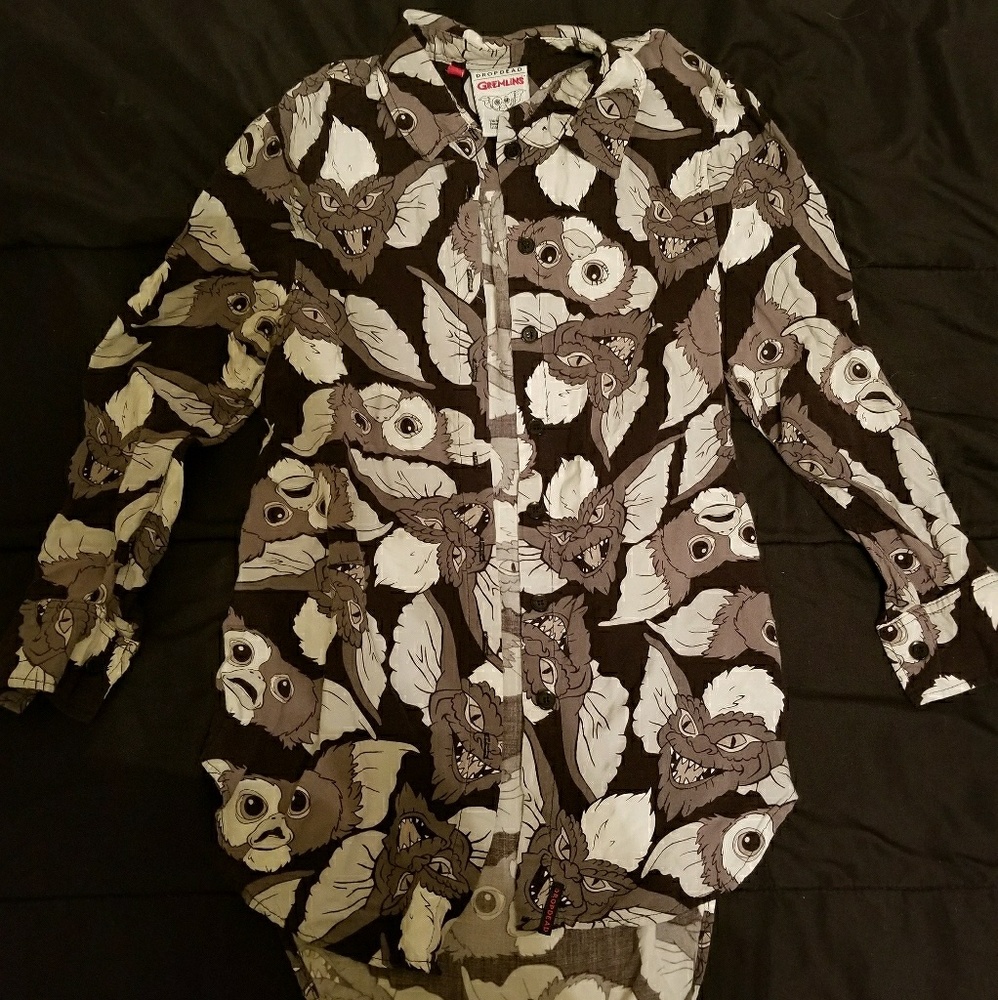 Gremlins button up shirt